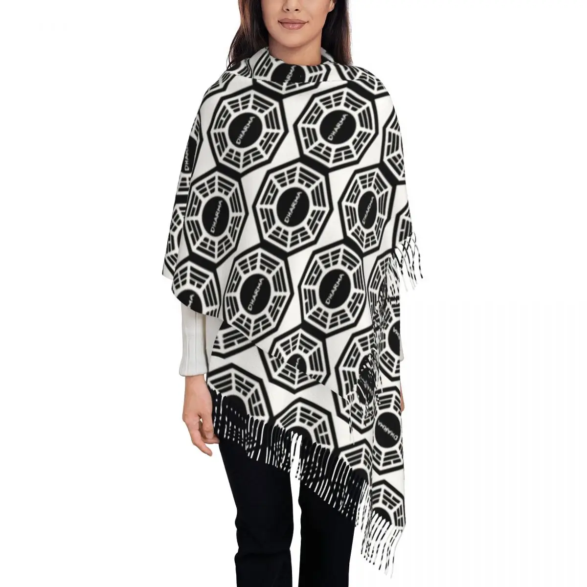 

Шарфы для женщин, мягкие теплые шали и накидки, длинная осенне-зимняя шаль