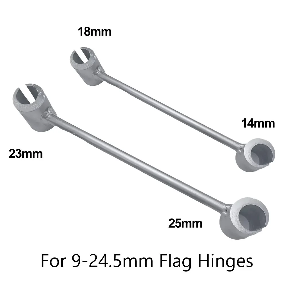 1/2pcs Door Hinge Adjustment Tool For Door Repair 13-inch Lever Double-ended Integral Structural Steel