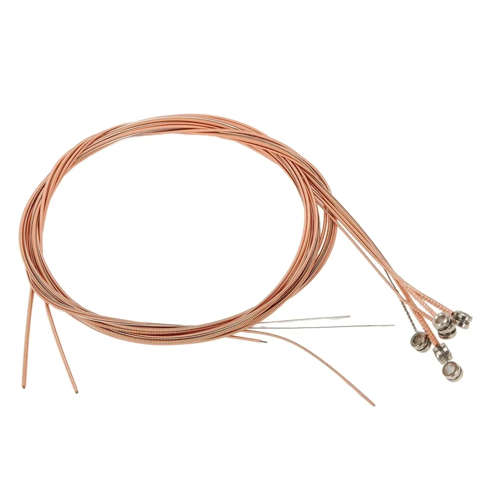 Acoustic Guitar Strings Set 1 Set 35.4 Inch Acoustic Strings Copper Guitar Accessories Replacement Rustproof Universal