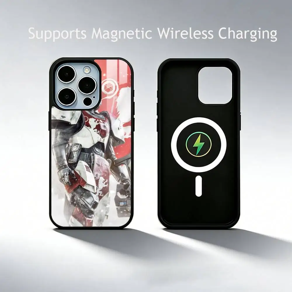Destiny 2 Popular Game Fashion  Phone Case For iPhone17,16,15,14,13,12,11 Plus,Pro Compatible with magnetic wireless charging