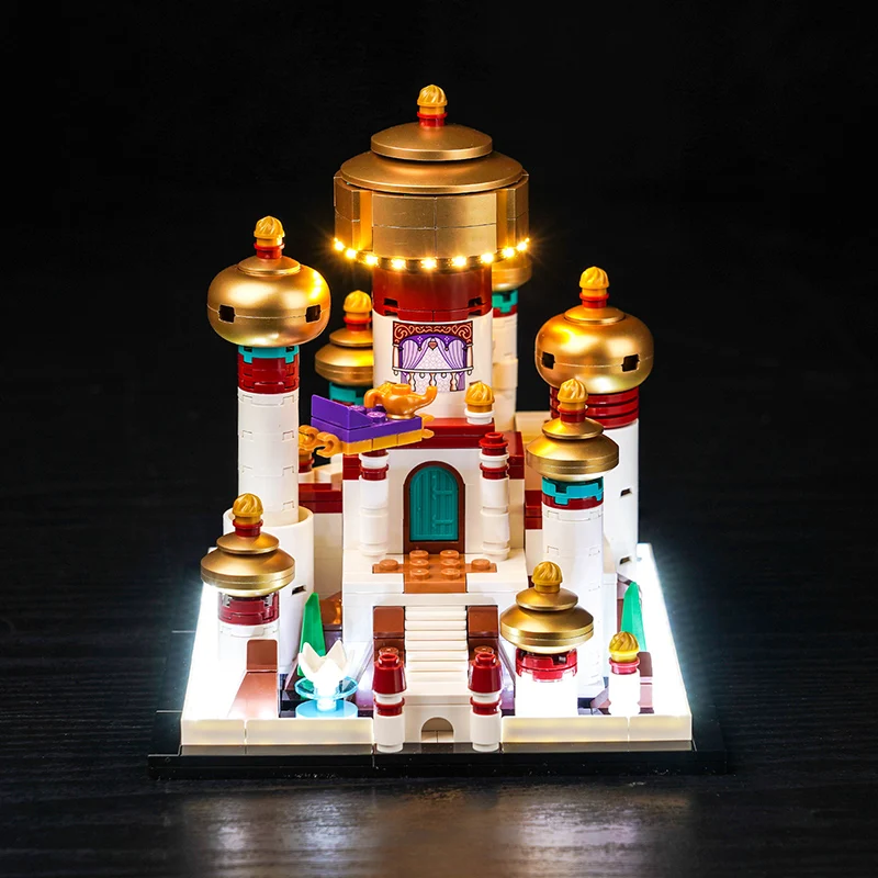 Vonado Led Licht 40613 Set Is Geschikt Voor Mini Disney Paleis Van Agrabah Bouwstenen (Alleen Inclusief Verlichtingsaccessoires)