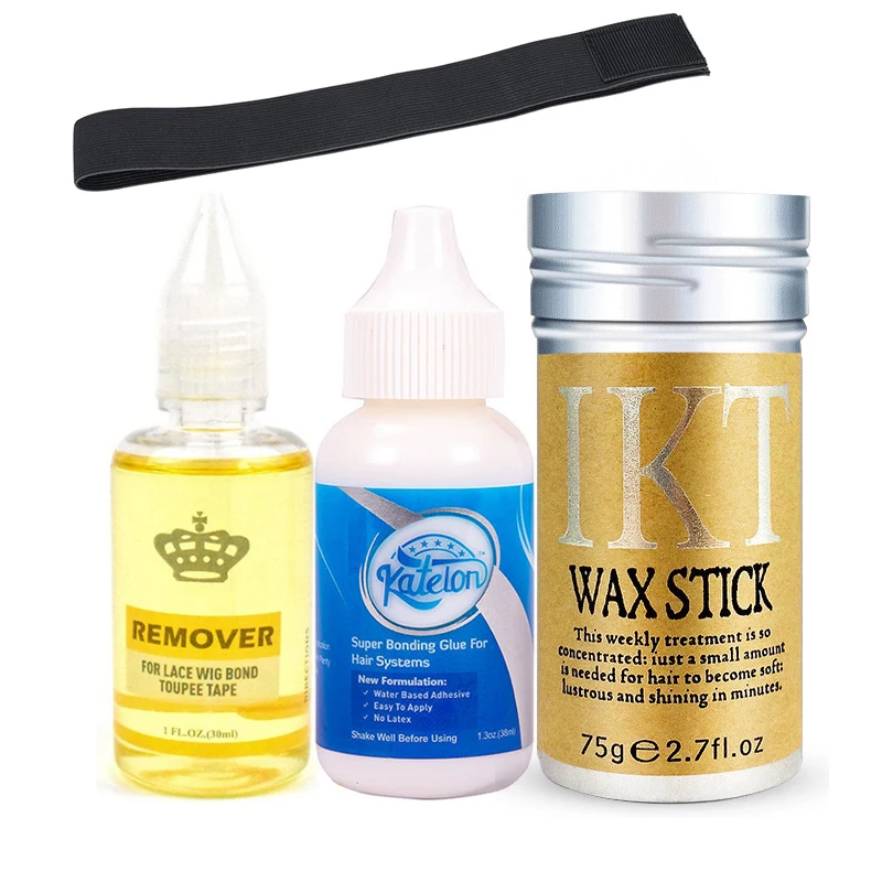 Waterdichte Kant Pruik Lijm Voor Kant Voorkant Pruik/Haarlijm Verwijderaar Wax Stick En Haar Pruik Cap Voor Pruik Lijm Extra Grip