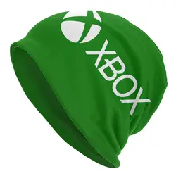 Green Xbox Logo Bonnet Hats Street Knitted Hat For Men Women Autumn Winter Warm Video Game Gamer Skullies Beanies Caps