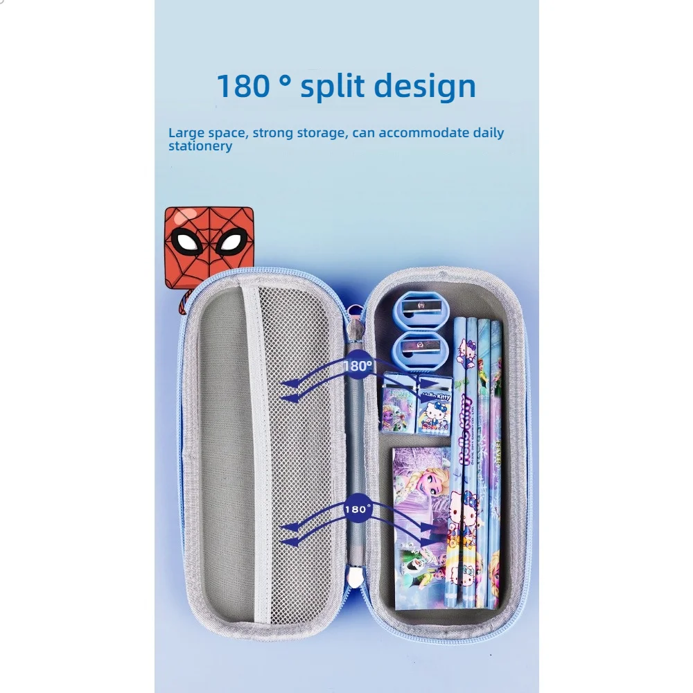 مقلمة ديزني مارفل ذا ستودنت المقاومة للماء كابتن أمريكا آيرون مان سبايدرمان مقلمة كارتونية جديدة ذات سعة كبيرة