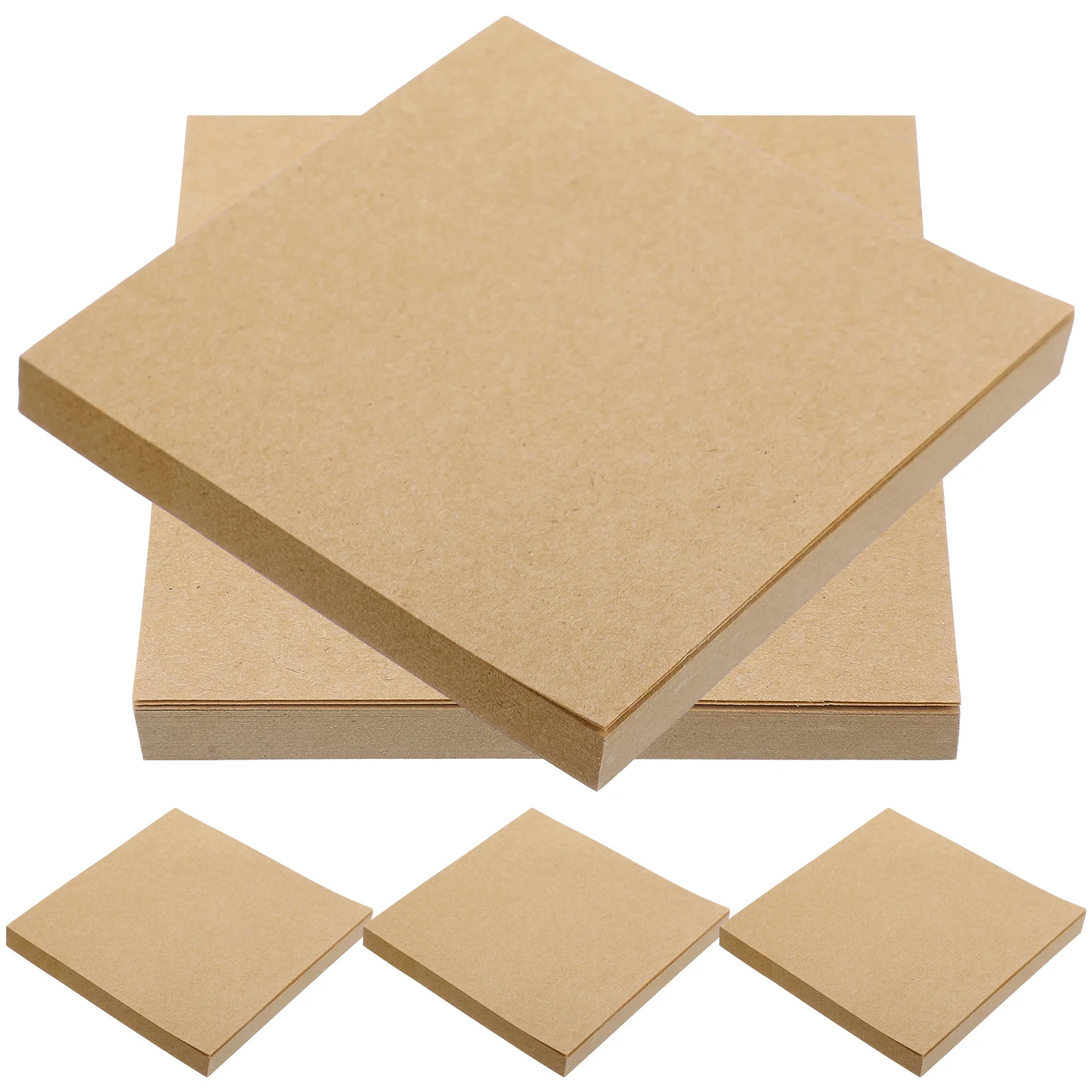 

5 Books Note Paper Notebook Student Use Tabs Reminder Notepad Small Stationery Pads