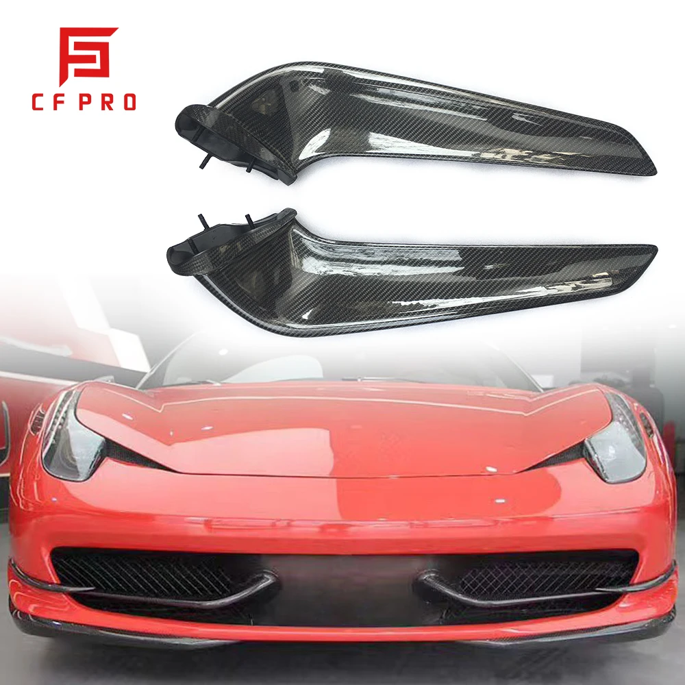 

Carbon Fiber Front Splitter For Ferrari 458 Carbon Fiber Front Lip Wind Splitter Accessories