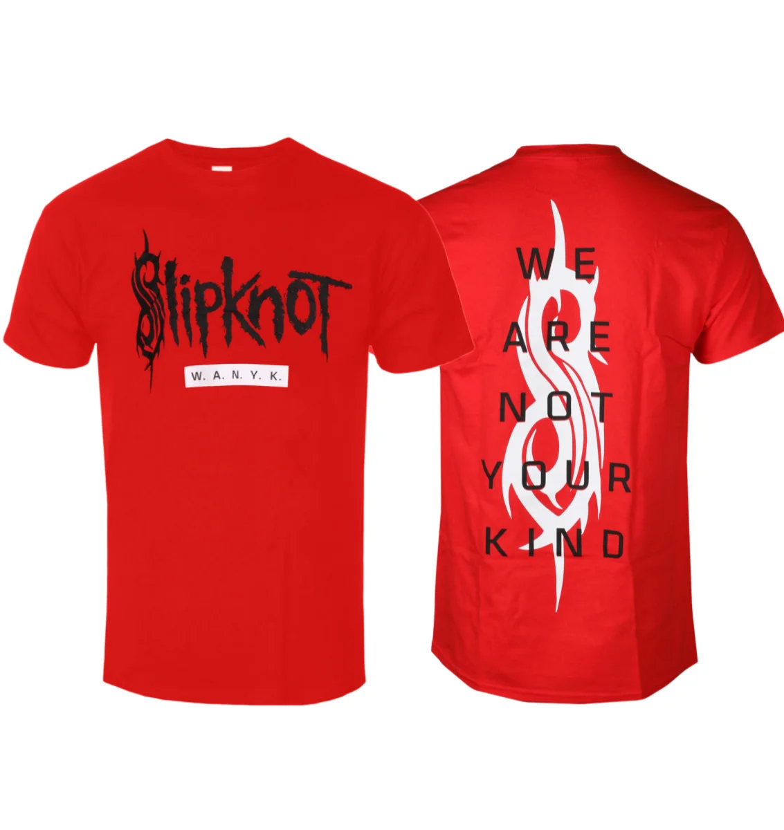Slipknot - WANYK  Art Pattern Metal Band T-shirt - Casual Trendy Style Cotton T-shirt Suitable for Both Men and Women
