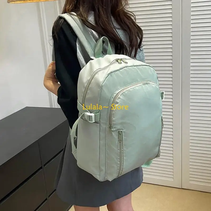 

Y4QA Trendy School Backpack Casual School Bag Travel Laptop Backpack for Women Men