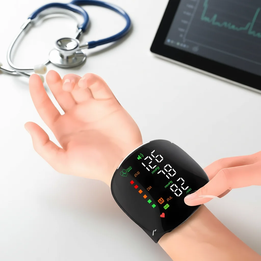 Fingertip pulse oximeter (SpO2 & heart rate)