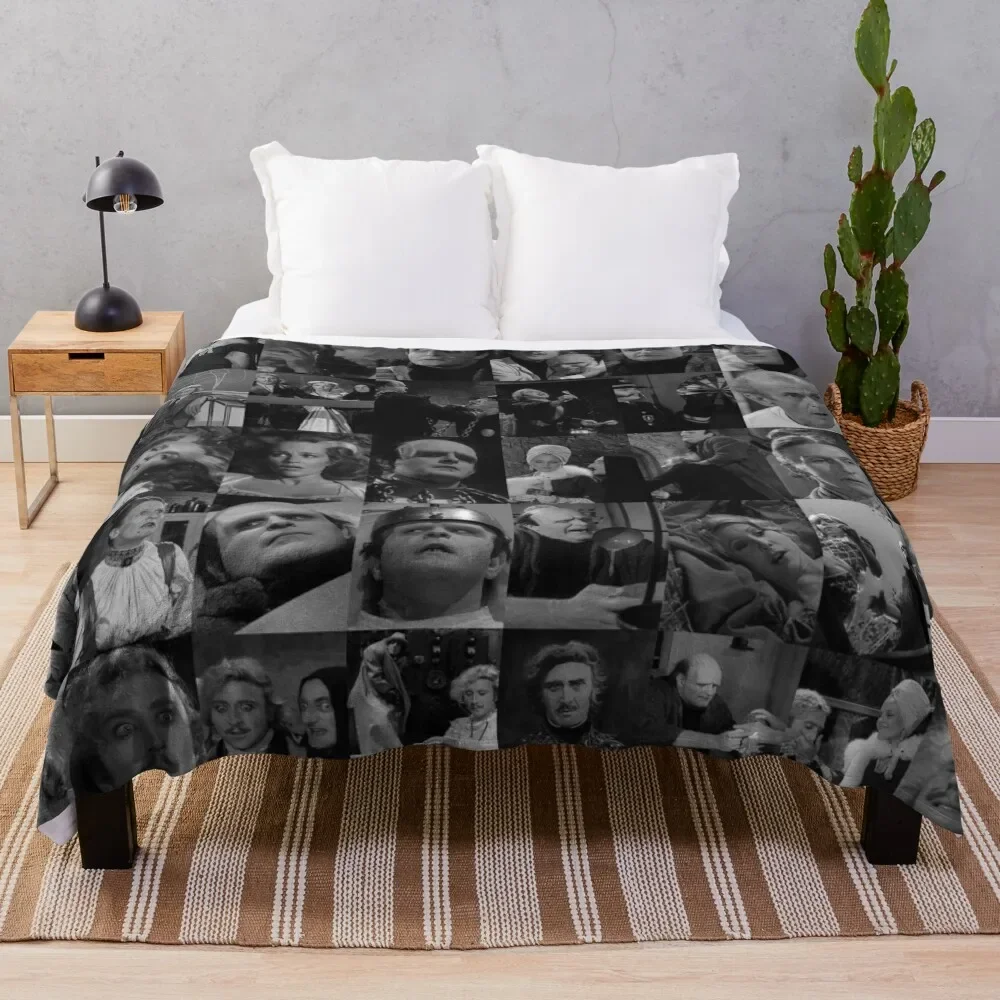 

Young Frankenstein Throw Blanket Polar Heavy Designers Thins Blankets