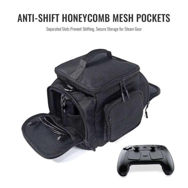 Super Sale Storage Bag for Steam Machine Multi-Functional Waterproof Zipper Travel Carrying Case for Steam Machine Accessories