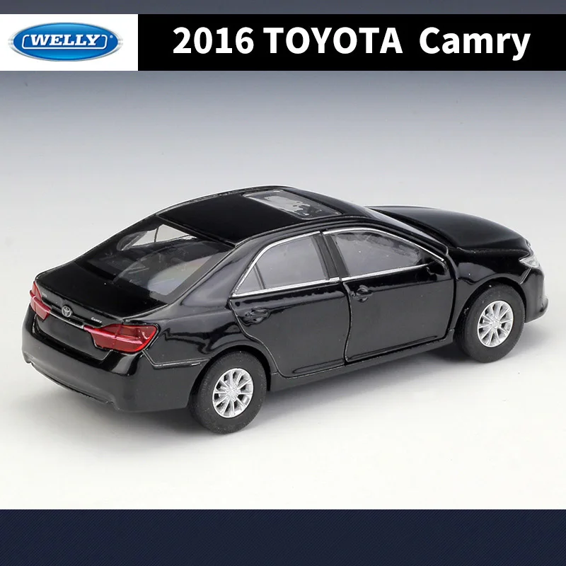 Toyota Camry โมเดลรถยนต์อัลลอยด์ของเล่นจำลองรถของเล่นโลหะโมเดลรถยนต์ดึงกลับของขวัญสำหรับเด็ก