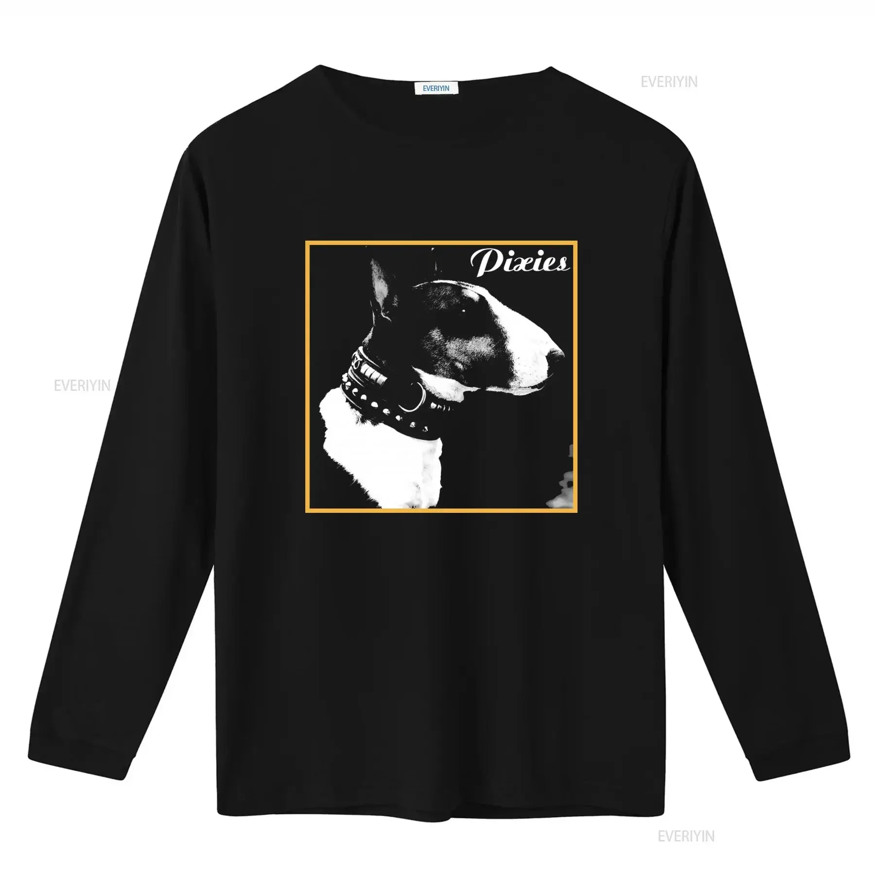 Pixies Bull Terrier Dog Album Cover T Shirt Ultra Faded Post Punk Alternative Noise Grunge Band Single vintage Washed Casual