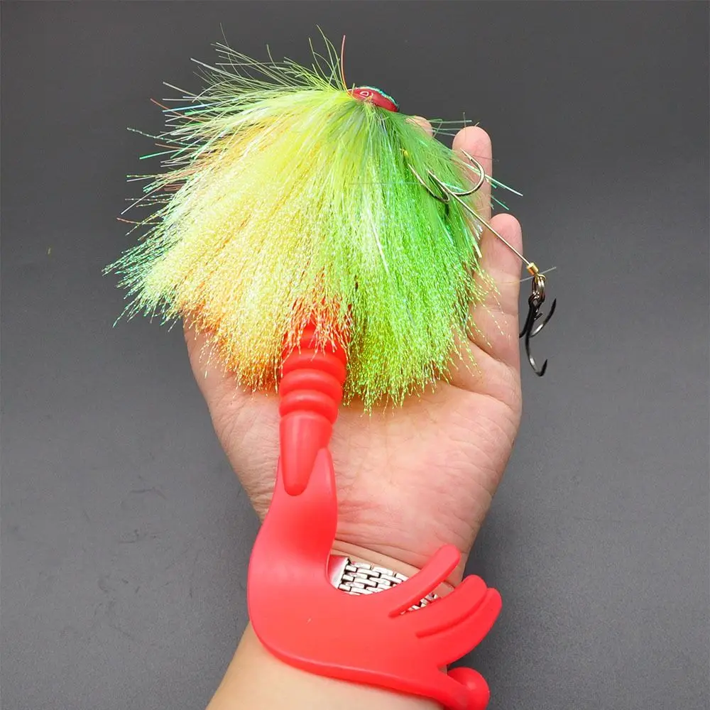 

85g Deep-sea Mouse Simulation Lure Simulation Design Bionic Material Bionic Deer Hair Lure PVC colored wire Sea Fishing Bait
