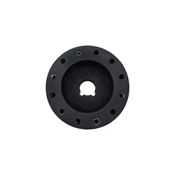 Marine boat steering wheel hub adapter ¾” (19.05) Keyway powder-coated Aluminum