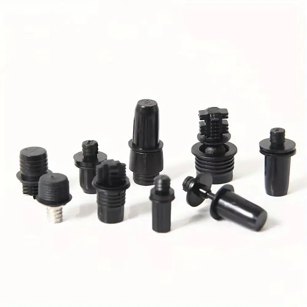10Pairs Screw Clip Speaker Grill Pegs Kit Ball Socket Plastic Audio Speaker Buckles Pin Type DIY Net Cover Buckles