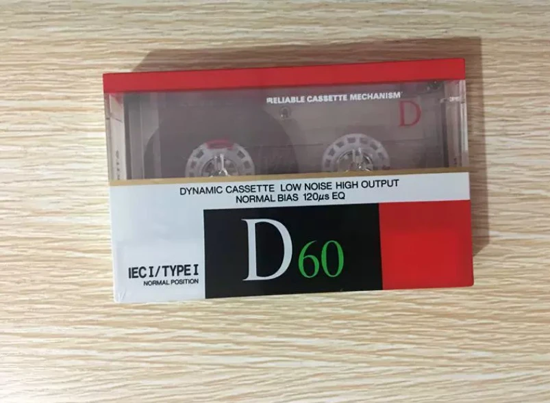 Cinta de grabación TDK 88 versión D60, cinta virgen de alta calidad, segunda clase