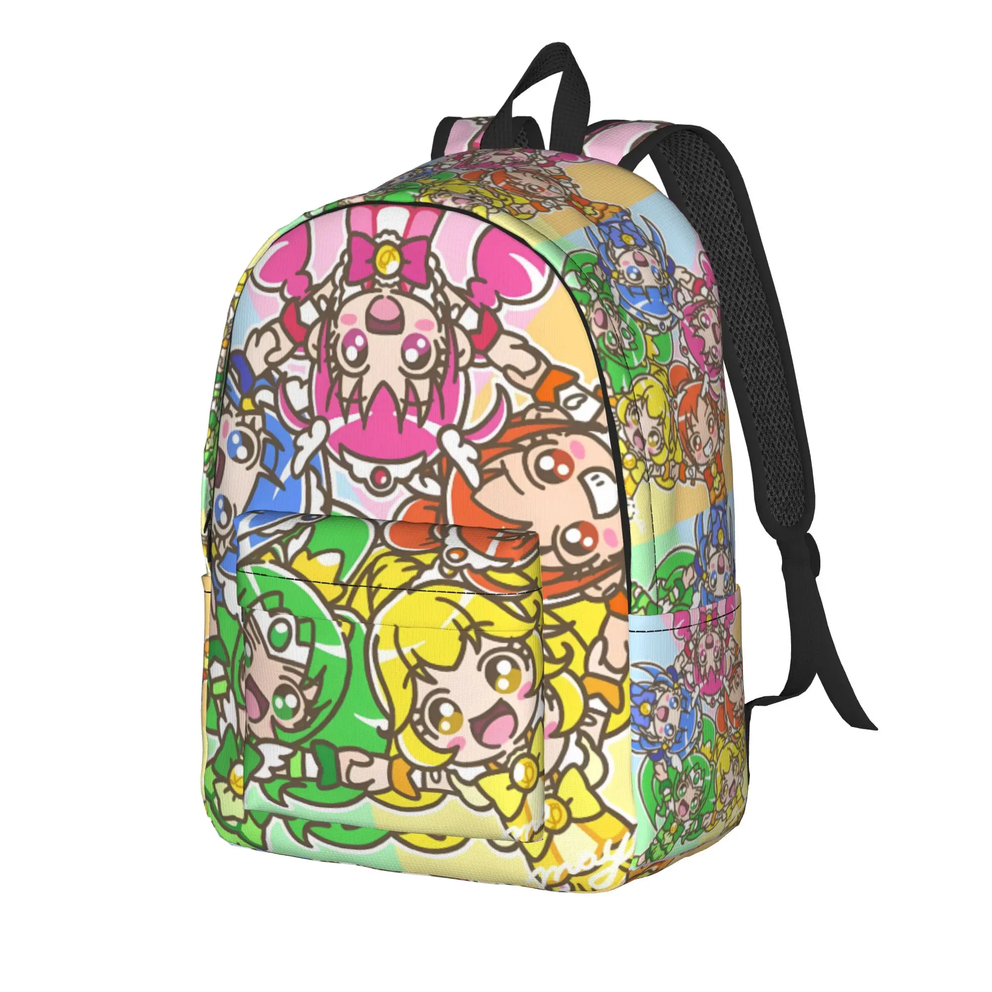 Aesthetic Pencil Case Pretty Cure Pencil Box Kawaii School Pencil Cases Students Canvas Design School Stationery