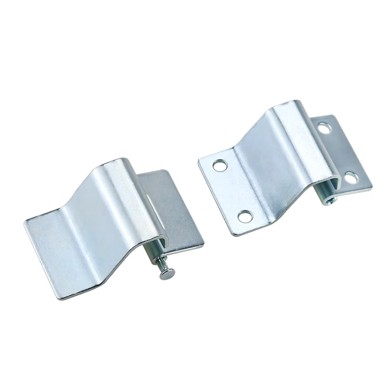 10pcs Bending And Bending Convex Iron Hinge Industrial Electrical Machinery Equipment Box Cabinet Door Latch Hinge