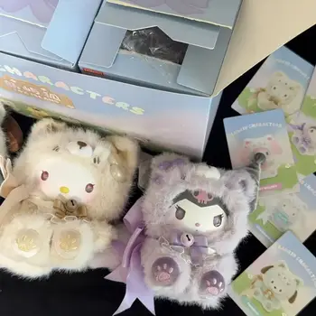 名創優品三麗鷗家族島狐狸系列乙烯基毛絨盲盒收藏玩具禮品袋裝飾品潮流流行 10 最佳銷售 三麗鷗盲盒 - №6