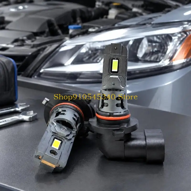 U2JA Aluminum Automotive LED Headlight Bulb with Integrated Components for H7 H1 H11