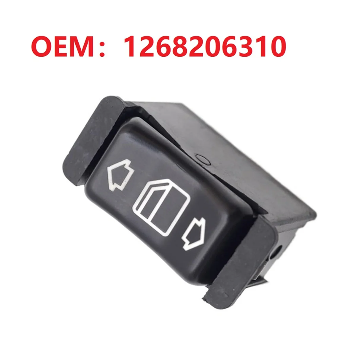 Electric Power Window Side Glass Control Switch Button 1268206310 for Mercedes Benz 420SEL 1986 1987 1988 1989 1990 1991