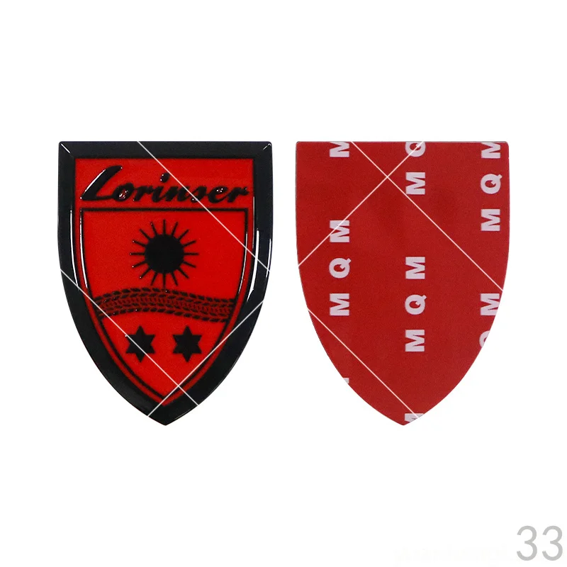 Car Metal Shield Logo Emblem For Lorinser Mercedes Benz LS560MX Maybach S V G Class GLS GLE CLS AMG GT S450 G63 car Accessories - view 4