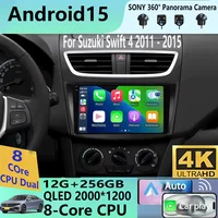 Android 15 Radio estéreo para coche para Suzuki Swift 4 2011 2012 2013 2014 -2016 reproductor de vídeo Multimedia 2 Din Auto Audio G Audio estéreo