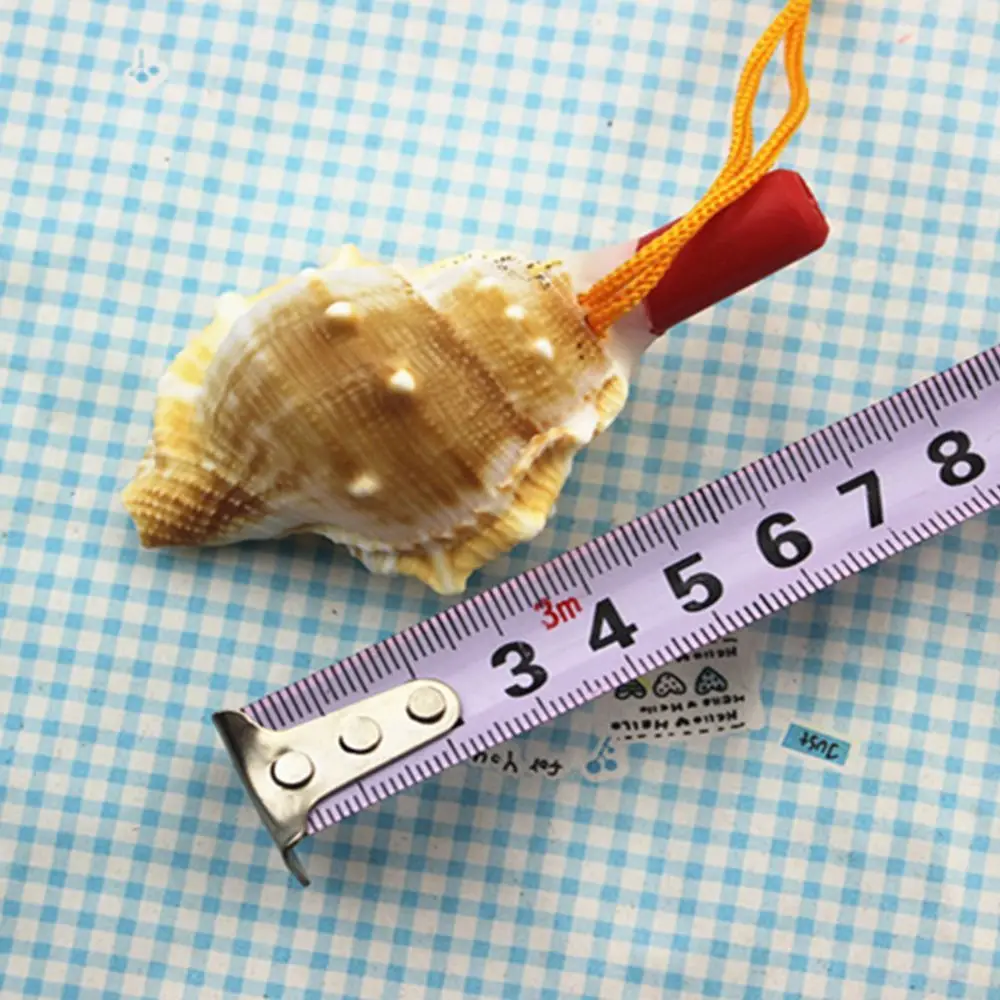 Verjaardag Decoratie Instrument Natuurlijke Creatieve Verzending Kinderen Souvenirs Hanger Survival Tool Speelgoed Gift Conch Fluitje