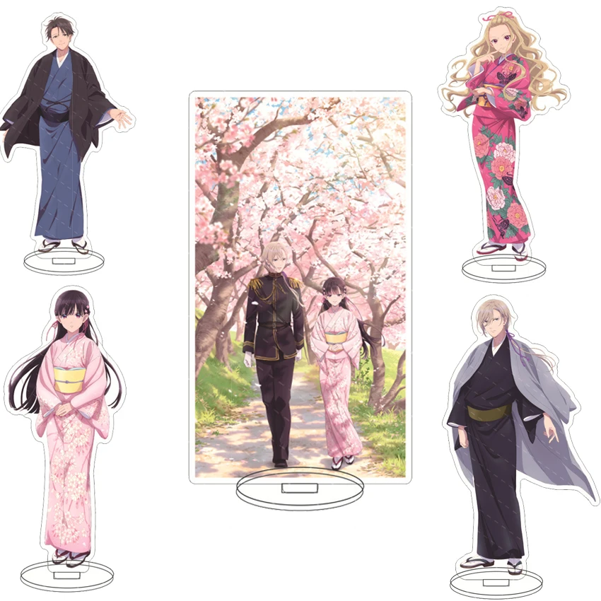 Soporte Acrílico de Anime de 16 CM, My Happy Marriage ‌ Figuras Coleccionables de Saimori Miyo, Kudō Kiyoka, Saimori Kaya, Tatsuishi Koji, Regalos