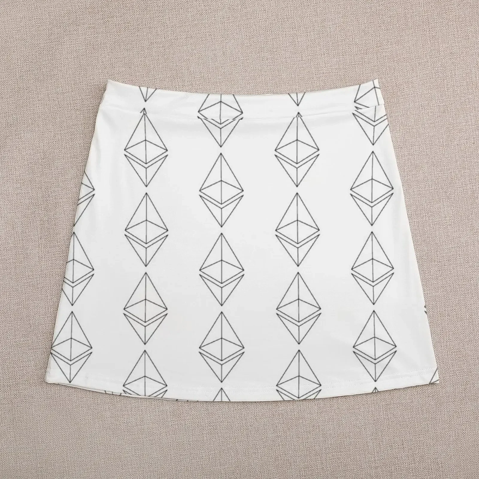 Ethereum Icon Logo Mini falda ropa de mujer ropa de estilo coreano