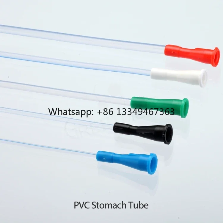 

good price Disposable medical grade pvc material fr6-fr24 feeding duodenal ryles pvc silicone stomach tube wholesale