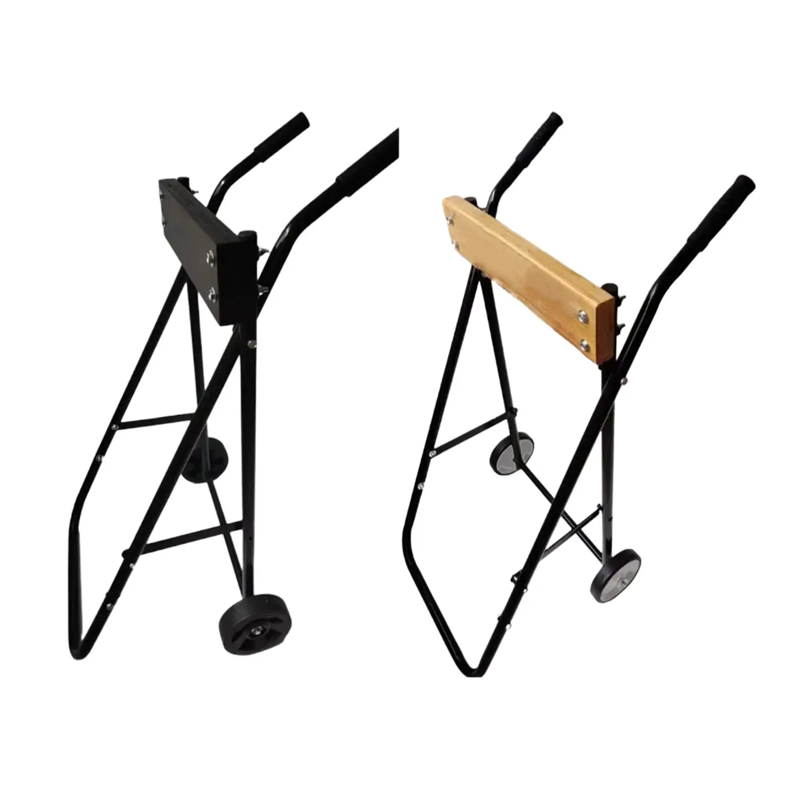 Outboard Boat Motor Stand Carrier Cart Easy to Use Folding Cart Dolly Transport Multi Purpose Trolley for Storage Maintenance