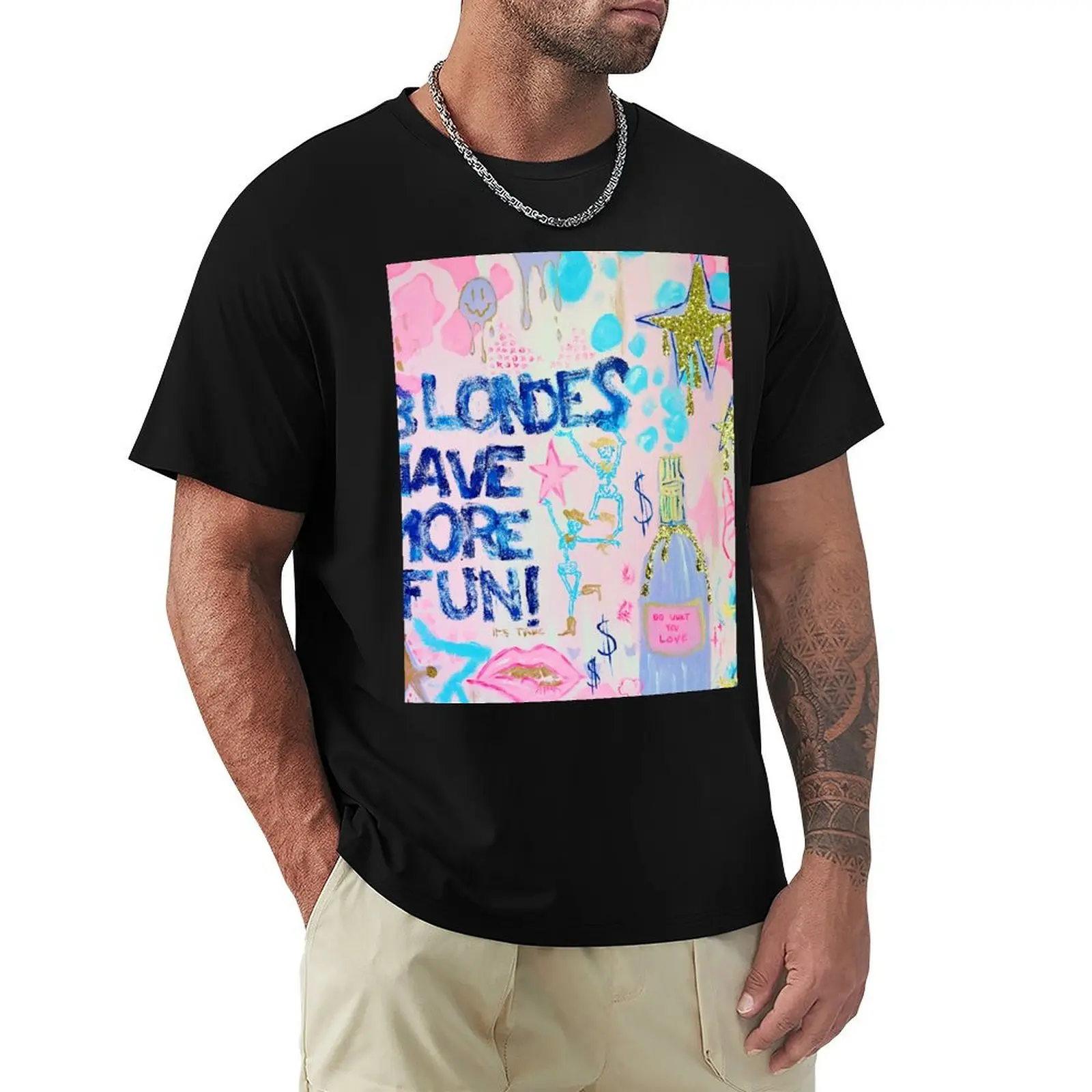 

Blondes Have More Fun T-Shirt Summer Festival T-Shirt