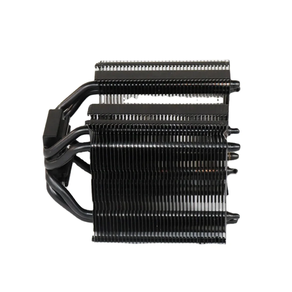 Factory Custom Copper Pipe CPU Cooler Computer PC Aluminum Heatsink Friction Welding Skiving Fin Heat Sink