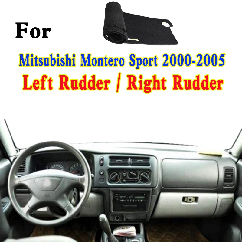 

For Mitsubishi Montero Sport LS 2000-2005 Car-Styling Dashmat Dashboard Cover Instrument Panel Insulation Pad Ornaments