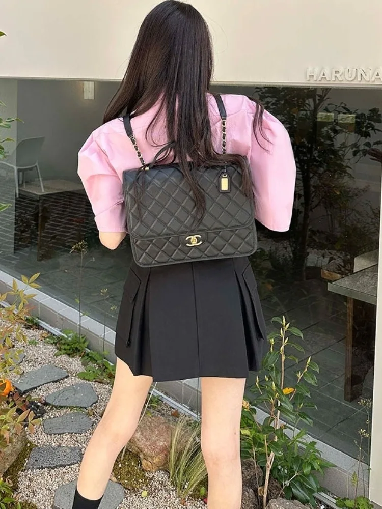

Blue Bubble Sve irt Женский летний винтажный Sle Faionable Универсальный утягивающий ор Sve irt Sweet Sle Pure Color