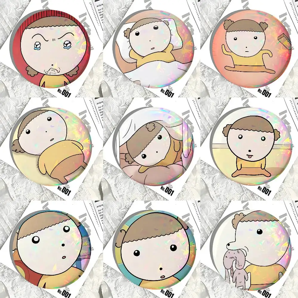 Cartoon Maru Is A Puppy Round Badges Can Be Used To Decorate Clothes And Backpack Pins