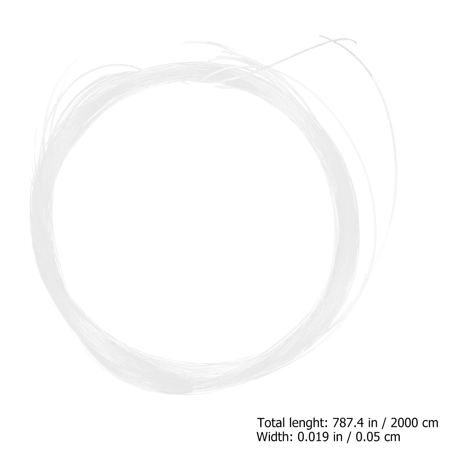 안경 언더와이어 액세서리 수리 공급 안경 스레드 낚싯줄, 200000X005X005CM 액세서리, 하프 프레임 도구