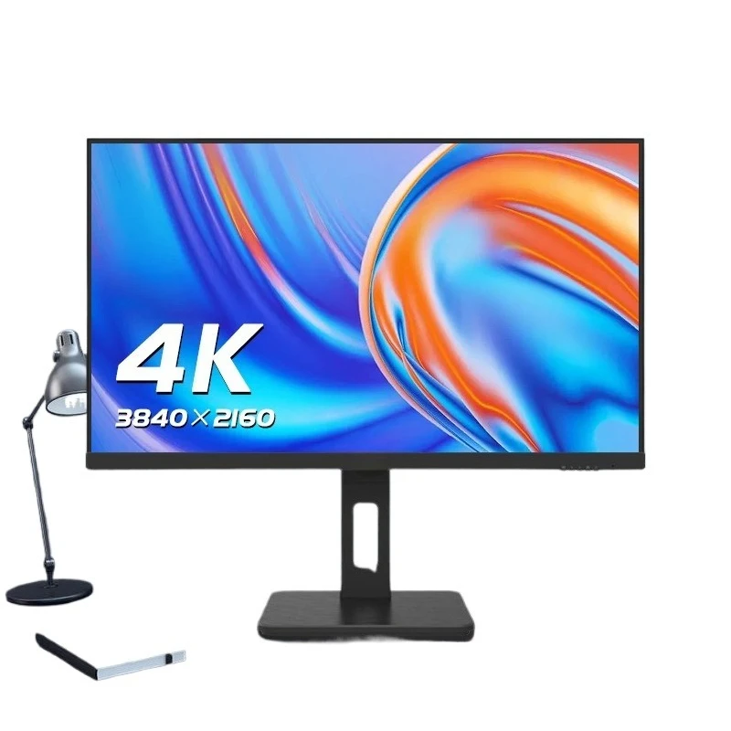 Tela vertical do monitor de design do computador desktop LCD de alta definição de 27 polegadas 4K