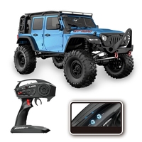 HB 1/10 RC Car RTR R1011 Remote Control Vehicle 2.4G Full Proportional Rock Crawler LED Light 4WD Off-Road Climbing Truck Toys