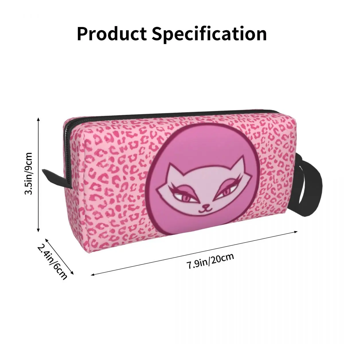 Y2k Harajuku Streetwear 90s Anime Large Makeup Bag Beauty Pouch Travel Cosmetic Bags Bratzs Portable Toiletry Bag for Unisex