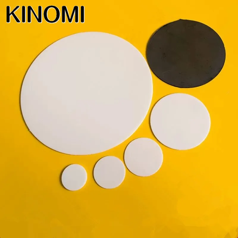 51x1mm 65x1mm 70x11mm 15x1mm ZrO2 Round Sheet Zirconia Ceramic Plate Sheet Substrate Insulated Thin Customized Block