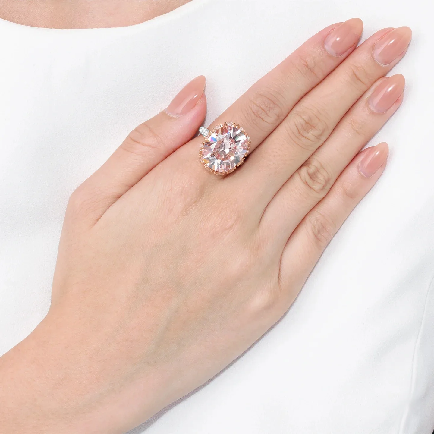 Wholesale Forever Ring Promise Order 925 Silver Diamond CZ Wedding Ring Suitable for Women to Wear Party Jewelry Ring