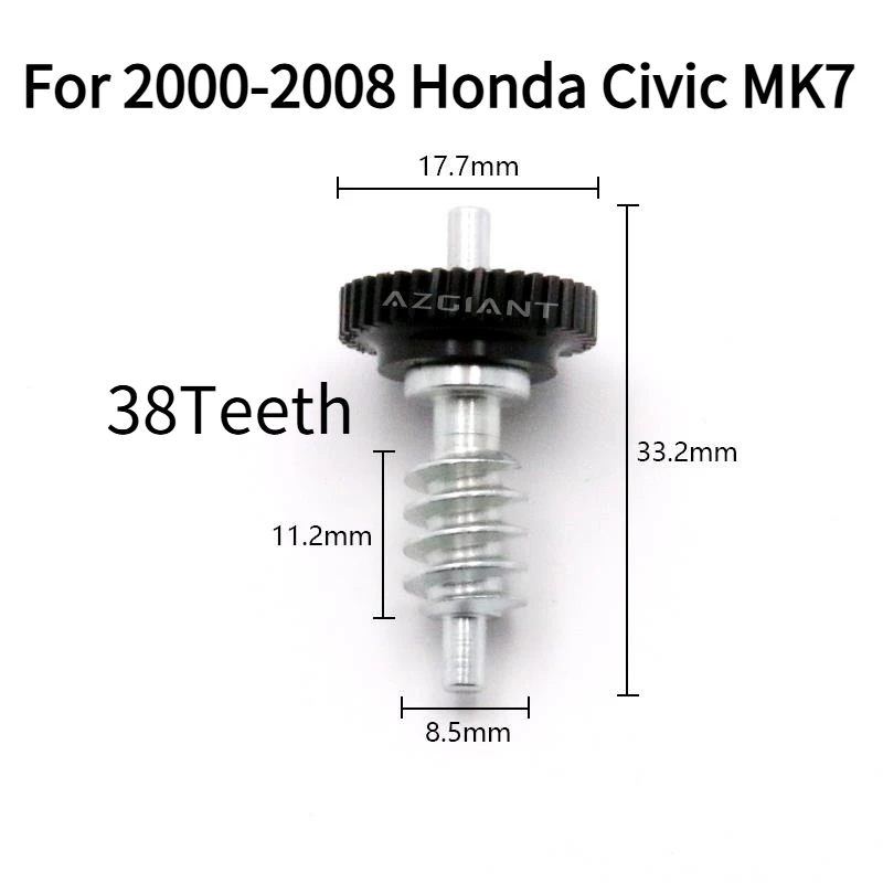 Gear For Honda Civic 2000-2021 Car Motor Exterior Side Wing Reversing Rearview Mirror Folding Cog Electric Fold Mirrors Repair