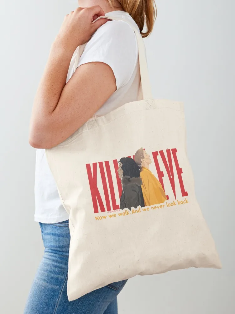 

Killing Eve - Bridge Scene (with quote) Tote Bag Lady bags personalized tote bag woman shopping bag Portable shopping