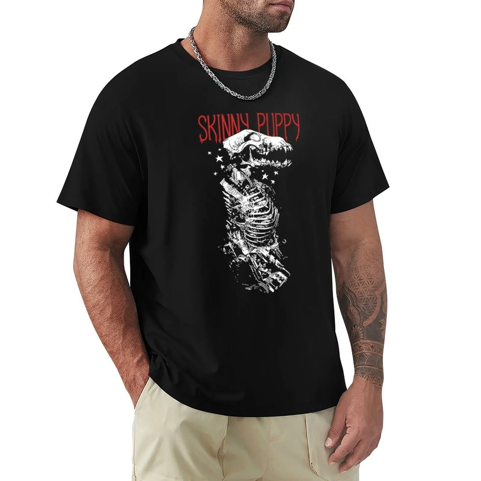 

Skinny Puppy T-Shirt Sweat Resistant Workout Tee Shirt
