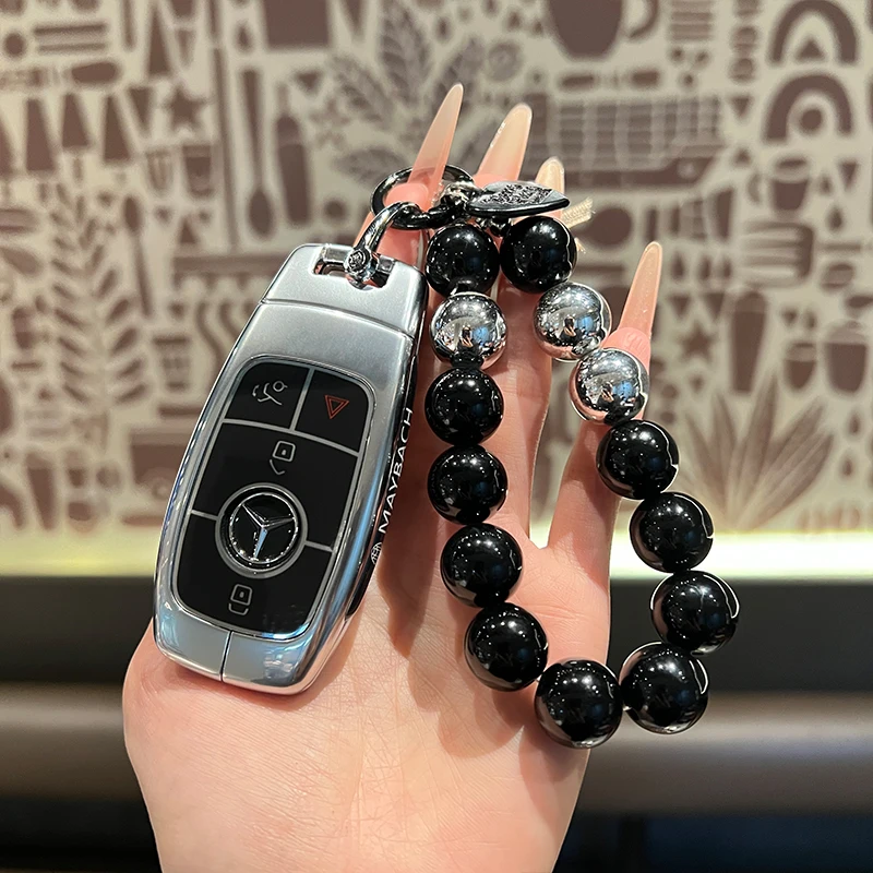 حافظة مفاتيح السيارة من البولي يوريثان الحراري لسيارة Mercedes Benz W213 W205 W176 W177 W211 W212 W210 W222 Class A Maybach A B C E S R GLS #5