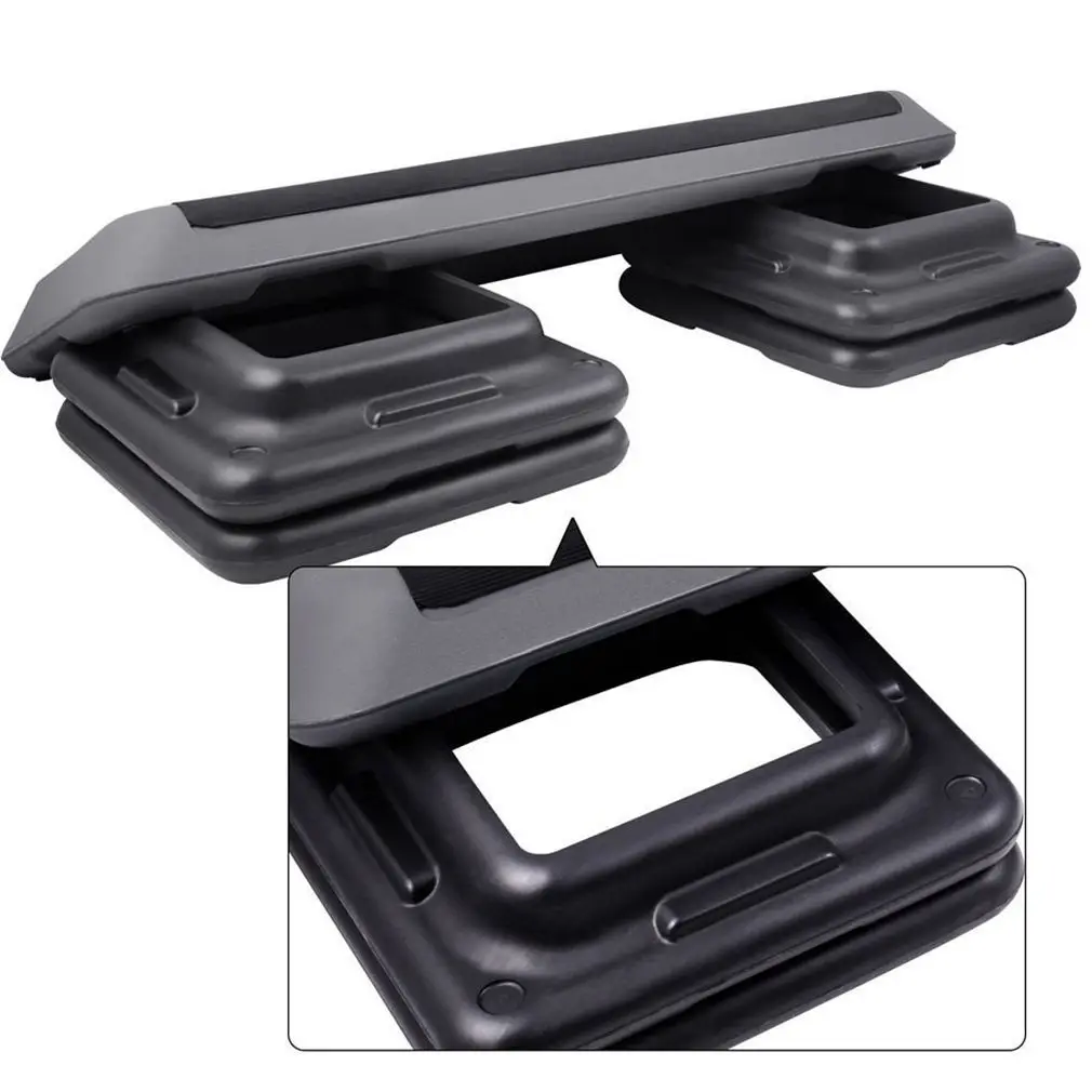 

2024 Adjustable Pedal Aerobic Step for Home Fitness Training Yoga Gym Workout Weight Loss Rhythm Tread