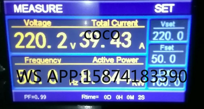 0-300V Vertical Programmable Variable Frequency AC Power Source 45KW-200KW AC Power Supply